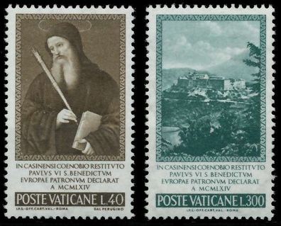 Vatikan 1964 Nr 481-482 postfrisch S20E266