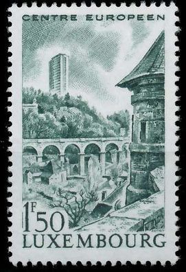 Luxemburg 1966 Nr 738 postfrisch S20E2FE