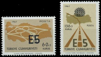 TÜRKEI 1967 Nr 2058-2059 postfrisch S20E442