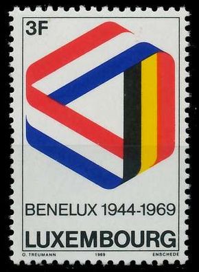 Luxemburg 1969 Nr 793 postfrisch S20E63A