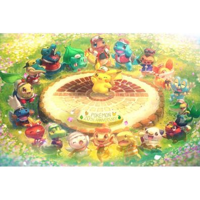 Anime Pokémon Holzpuzzle 1000 Teile Pikachu Puzzle Brettspiele Spiel Jigsaw