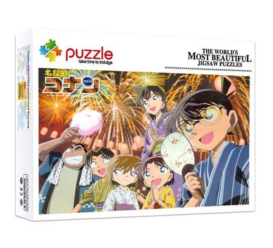 Anime Detective Conan Holzpuzzle 1000 Teile Puzzle Dekompression Spiel Jigsaw