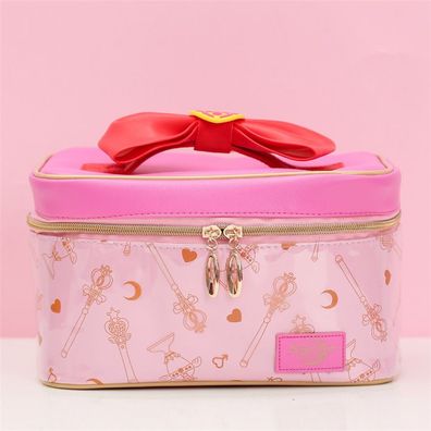 Sailor Moon Makeup Tasche tragbare Reise Kulturtasche Aufbewahrungsbox