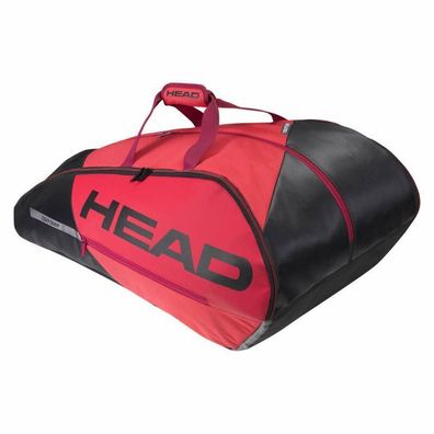 Head Tour Team 12R Monstercombi Black/ Red Tennistasche