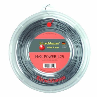 Kirschbaum Max Power 17 200 m 1,25 mm