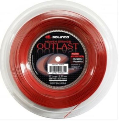 Solinco Outlast 1,25 mm 200 m Tennissaiten Tennis Strings