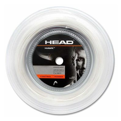 Head Hawk 17 White 200 m Tennissaite