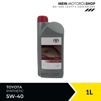 Toyota Synthetic 5W-40 1 Liter