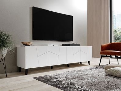 TV-Lowboard Etna 200 Elegante TV-Tisch TV-Schrank Wohnzimmer Mediaschrank