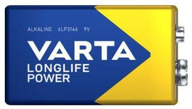 Varta Batterie 'Longlife Power', 9V Block, 1 Stück