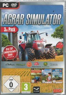Agrar Simulator 3er Pack (PC, 2014, DVD-Box) NEU & Originalverschweisst