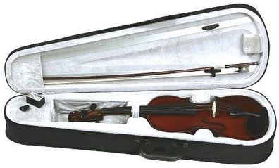 O. M. Mönnich Violine Garnitur 1/2 Ebenholz