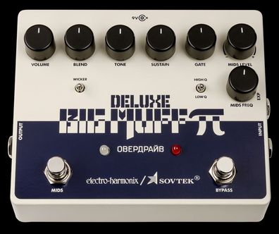 Electro Harmonix Sovtek Deluxe Big Muff PI