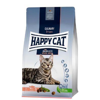Happy Cat ? Culinary Adult Atlantik Lachs - ausgewachsene Katzen und Kater - 300 ...