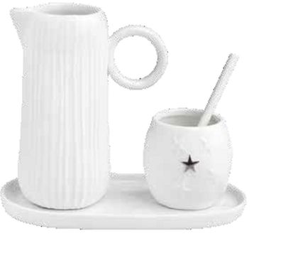 Milchkännchen & Zuckerdosen Set "'Stars & Stripes" - Räder Design Dining
