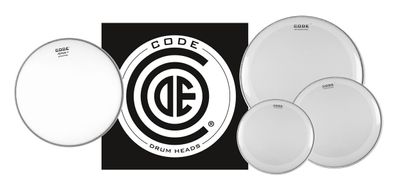 CODE Drumheads Generator Clear Set Rock