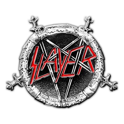 Slayer Pentagram Anstecker Pin- Metal NEU