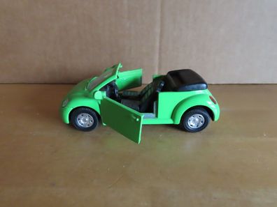 Auto Spielauto Cabrio Käfer grün mit Rückziehmotor