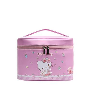 Kuromi Hello Kitty Makeup Tasche Reise Waschbeutel Mädchen Kosmetiktasche