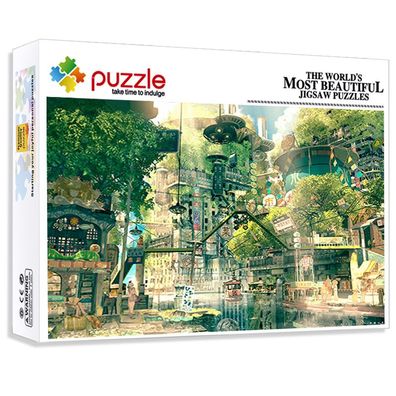 1000 Teile Gemüsemarkt Puzzle Miyazaki Hayao Brettspiele Jigsaw Geduldspiele