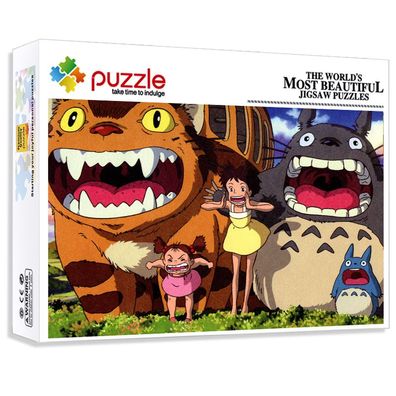 1000 Teile My Neighbor Totoro Puzzle Satsuki Mei Brettspiele Jigsaw Geduldspiele