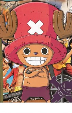 Anime 1000 Teile One Piece Chopper Puzzle Brettspiele Decompression Jigsaw
