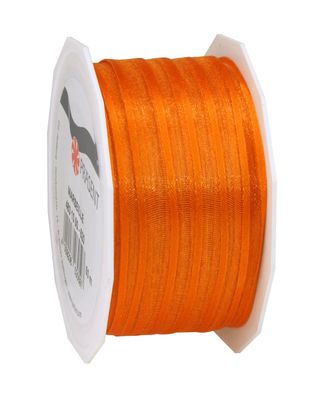 Präsent Organza Marseille 50-m-Rolle 10 mm orange