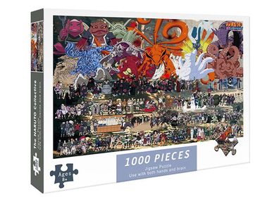 Anime Naruto Alle Zeichen Puzzle 1000 Teile Kinder Brettspiele Jigsaw Geschenk