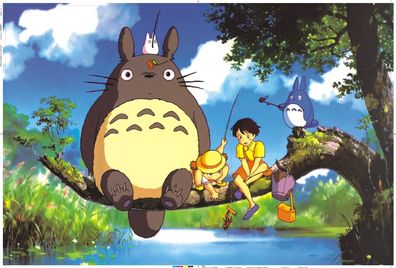 Anime My Neighbor Totoro 1000 Teile Puzzle Brettspiele Kinder Puzzlespiel