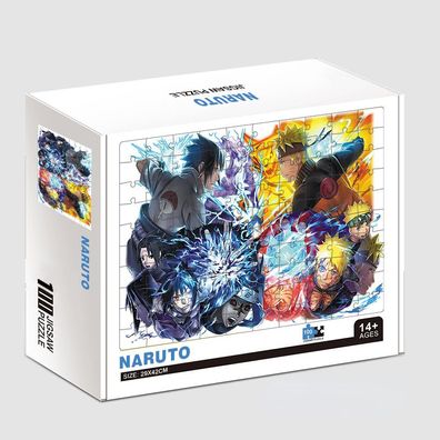 Anime Sasuke Uzumaki Naruto 100 Teile Puzzle Kinder Brettspiele Jigsaw Geschenk