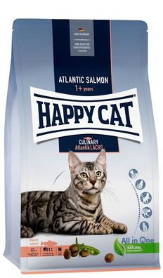 Happy Cat ? Culinary Adult Atlantik Lachs - ausgewachsene Katzen & Kater - 1,3 kg ...