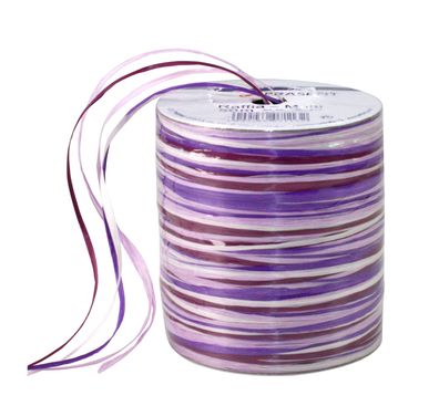 Präsent Bastband Raffia Multicolour 50-m-Spule