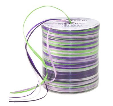 Präsent Bastband Raffia Multicolour 50-m-Spule