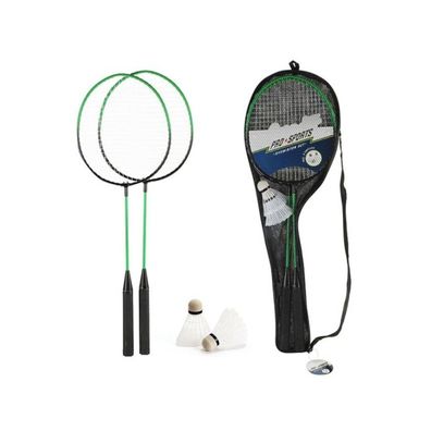Toi-Toys - PRO SPORTS Federball-Set in Tasche Badminton Schläger Federbälle