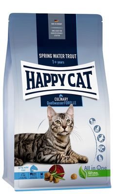 Happy Cat ?Culinary Adult Quellwasser Forelle - ausgewachsene Katzen und Kater - ...