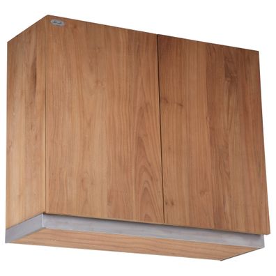 90 cm Hängeschrank Rivera mit Edelstahl