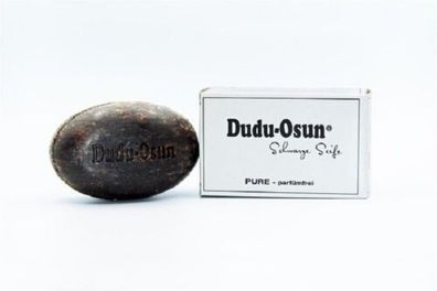 25g Dudu Osun® PURE Schwarze Seife aus Afrika, parfümfrei, Spa Vivent