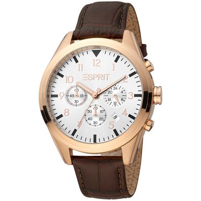 Esprit Uhr ES1G339L0045 Herren Armbanduhr Rosé Gold