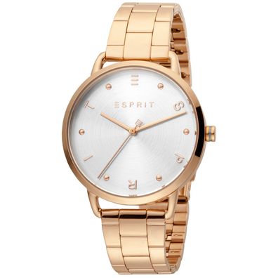 Esprit Uhr ES1L173M0085 Damen Armbanduhr Rosé Gold