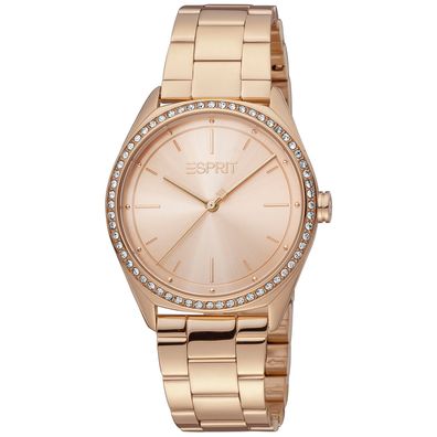 Esprit Uhr ES1L289M0075 Damen Armbanduhr Rosé Gold