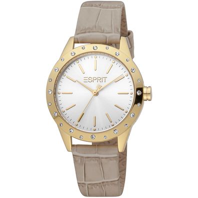 Esprit Uhr ES1L302L0025 Damen Armbanduhr Gold