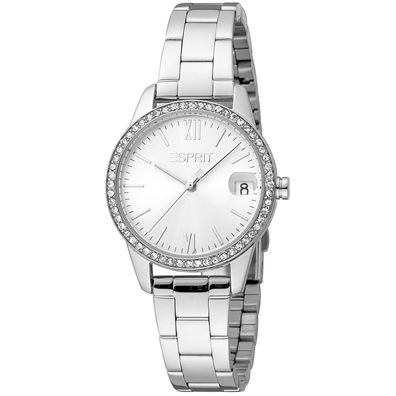 Esprit Uhr ES1L315M0055 Damen Armbanduhr Silber