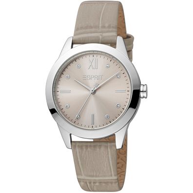 Esprit Uhr ES1L317L0025 Damen Armbanduhr Silber