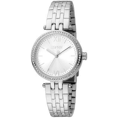 Esprit Uhr ES1L327M0055 Damen Armbanduhr Silber