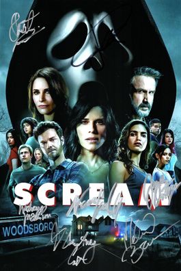 Scream V Cast Autogramm