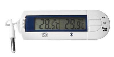 Fühler Thermometer Gefrierschrank Kühlhaus Digital mit Alarm NEU Gastlando
