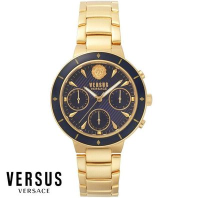 Versus by Versace VSP880718 Harbour Heights gold Edelstahl Armband Uhr Damen NEU