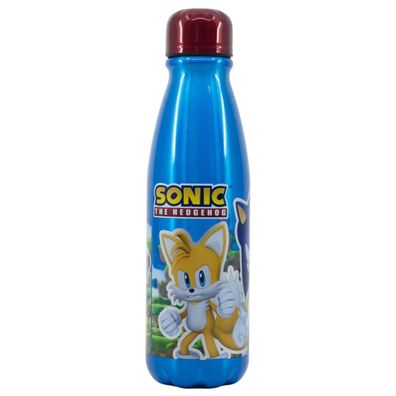 Sonic the Hedgehog Plastikflasche mit Schraubverschluss Flasche 600ml