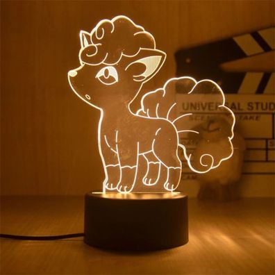 Pokemon Nachtlampe Vulpix - 3D Lampe für Kinder Vulpix