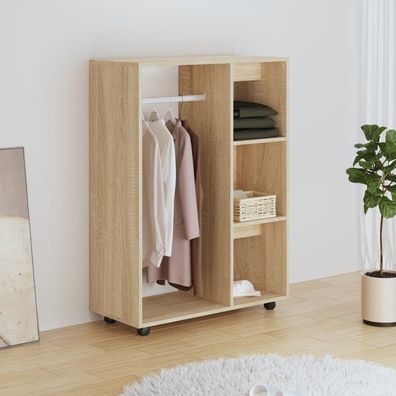 vidaXL Kleiderschrank Sonoma-Eiche 80x40x110 cm Holzwerkstoff
